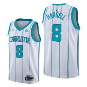 Charlotte Hornets Montrezl Harrell 8 Jordan 2022-23 Association Edition Valkoinen Miesten Pelipaidat Swingman